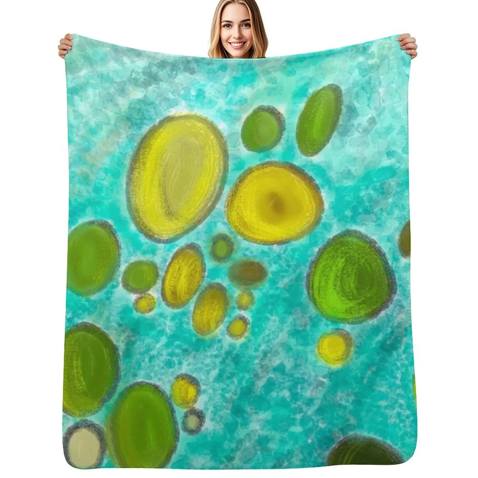 Selimut Sofa Batu yang Saya Lempar, Hadiah Lucu, Selimut Berat untuk Tidur, Selimut Rambut