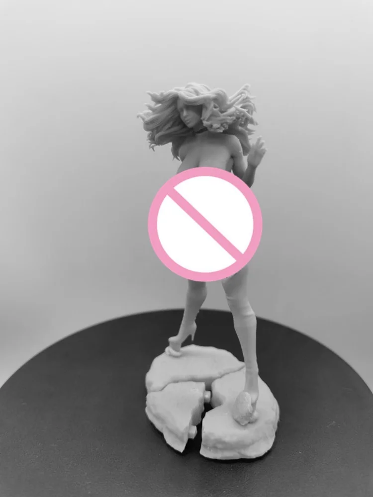 Charmant Meisje Nsfw diy 1/24 Schaal Hars Monteren Model Kit Ongemonteerd en Ongeverfd sculptuur speelgoed