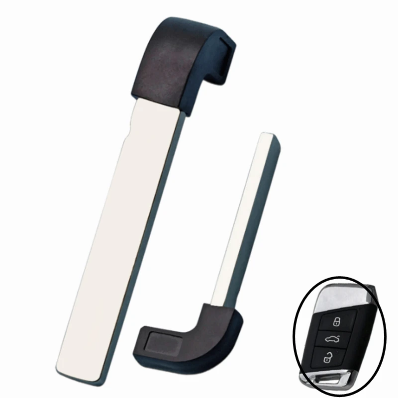 

OEM 10 шт. пустой необрезанный сменный аварийный умный дистанционный ключ для VW Passat для Skoda Superb