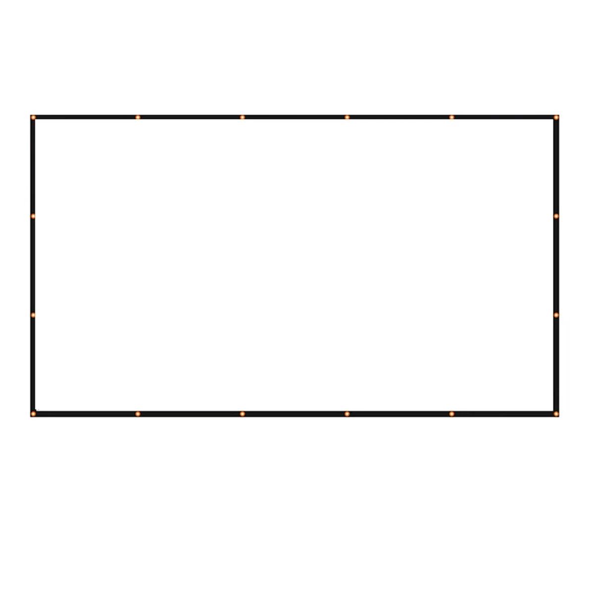 Efficient Projector Screen Anti-Light 120 Inches Projection Screens