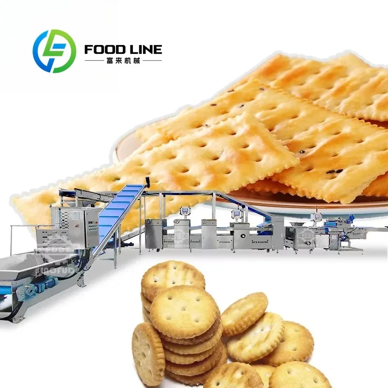 FL Customized Highly recommended wafer biscuit making machine Multifunctional sandwich biscuit production line