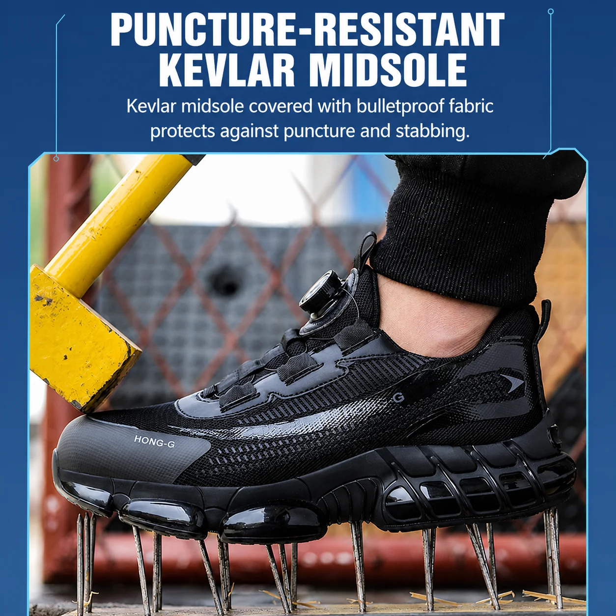 All Season Industrial Safety Shoes for Men Women Steel Toe Sneakers with Impact Resistant Steel Toe Cap Lightweight Comfortable Design for Construction Work Wear Resistant Durable for Daily Labor Full Sizes Perfect Labor Day Gift for Workers