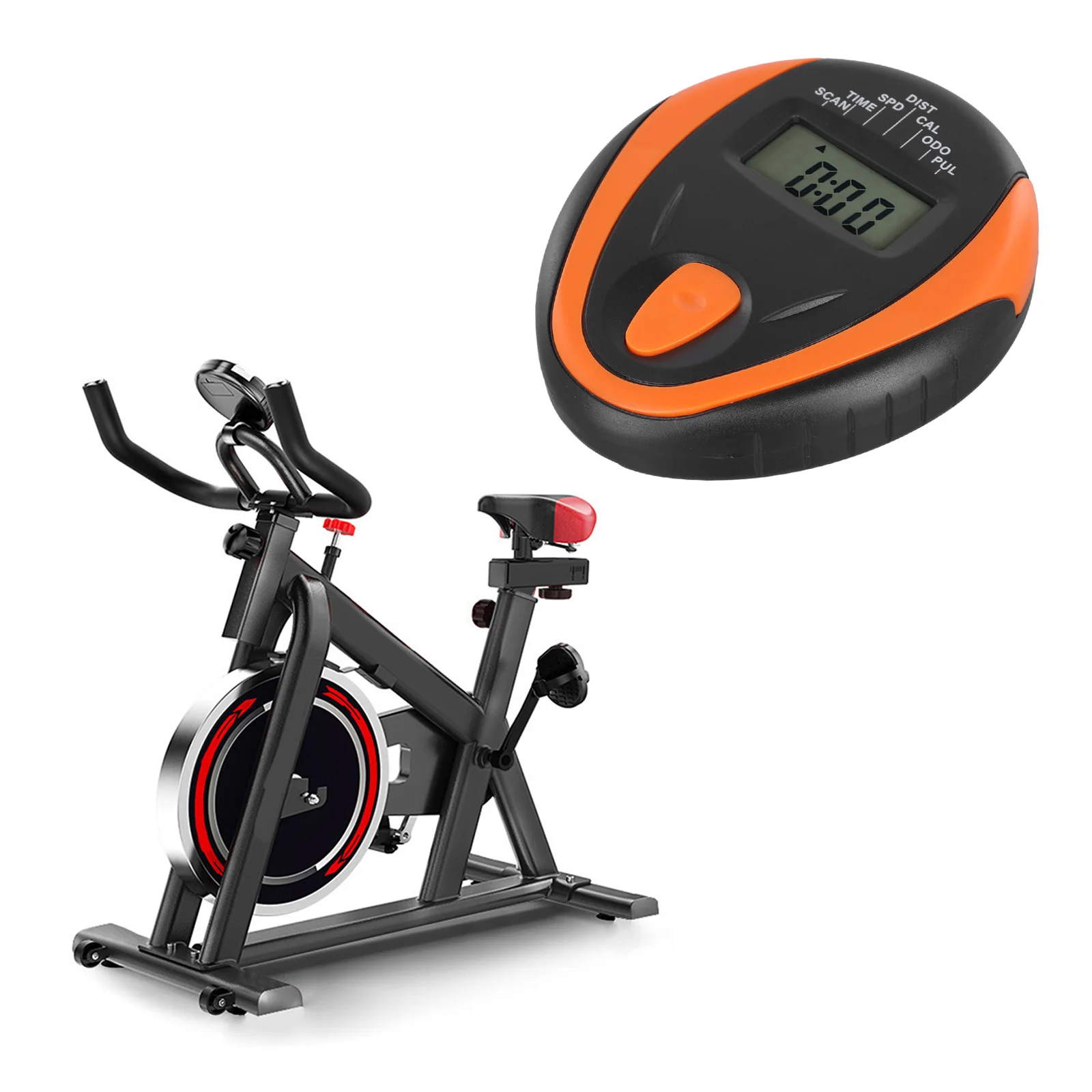 Monitor Speedometer Stationary Bike Exercise Bike Computer With Heart Rate Monitor Replacement Stationary Bike Monitor Equipment