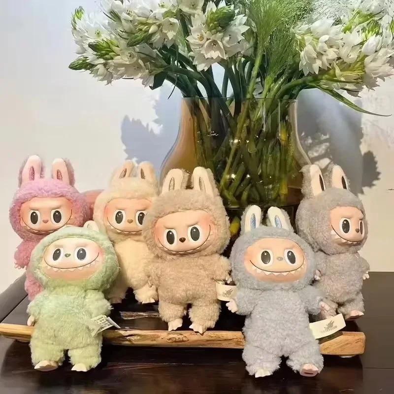 

Высококачественная милая коробка-монстр Labubu, игрушка цвета хаки, макарон, милая сумка для угадки, фигурка, модель сумки, подарок, реплика продукта 1:1 на складе
