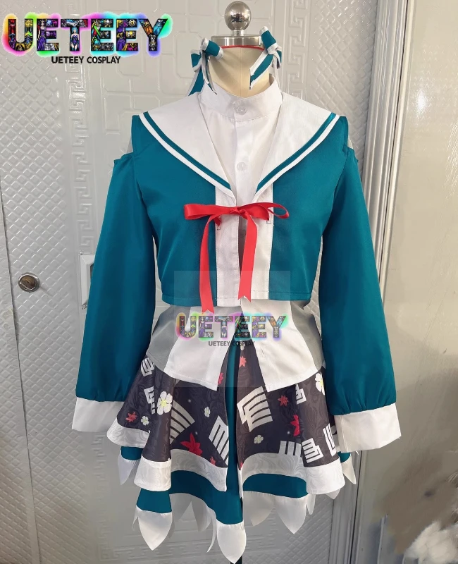 

UETEEY Senren Banka Murasame Cosplay Costume School Uniform Cute Anime Outfit Custom Made