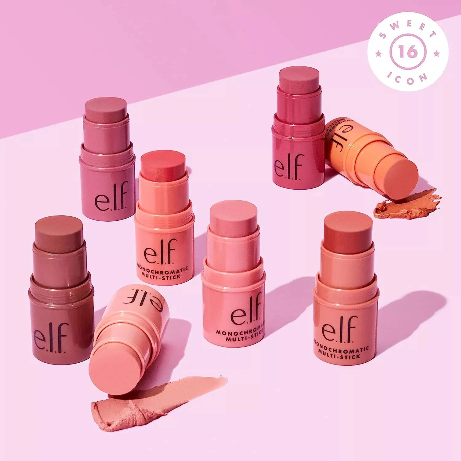 e.l.f. Monochromatic Multi Stick สีครีมหรูหราและผสมผสานได้ สําหรับดวงตา