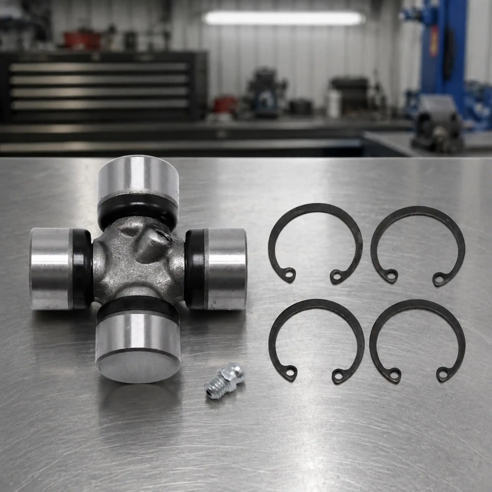Cross-Shaped Universal Joint Greasable German Motorcycle Brand 3rd Generation Traveling Propeller Shaft Joint for Auto Mechanics