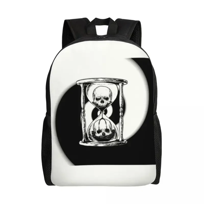 

Personalized Unus annus split backpack men women casual bookbag for college school memento mori bags