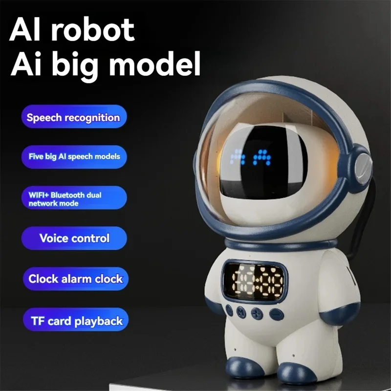 abjz-smart-ai-robot-wireless-bluetooth-speaker-sound-box-audio-alarm-clock-fm-radio-for-boy-girl-student-gift