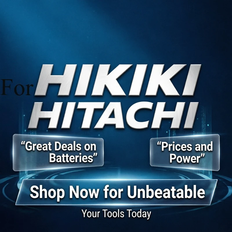 

For HiKOKI/Hitachi 36V Power Tool Li-ion Battery 6000mAh Durable Fit BSL1830 BSL1850 BCL1815 EBM1830 330139 Battery Model