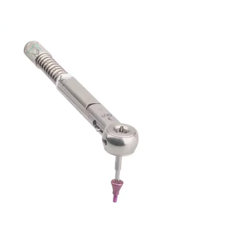 1pc Dental wrench, stainless steel square spring torque wrench, dental surgical instruments and tools