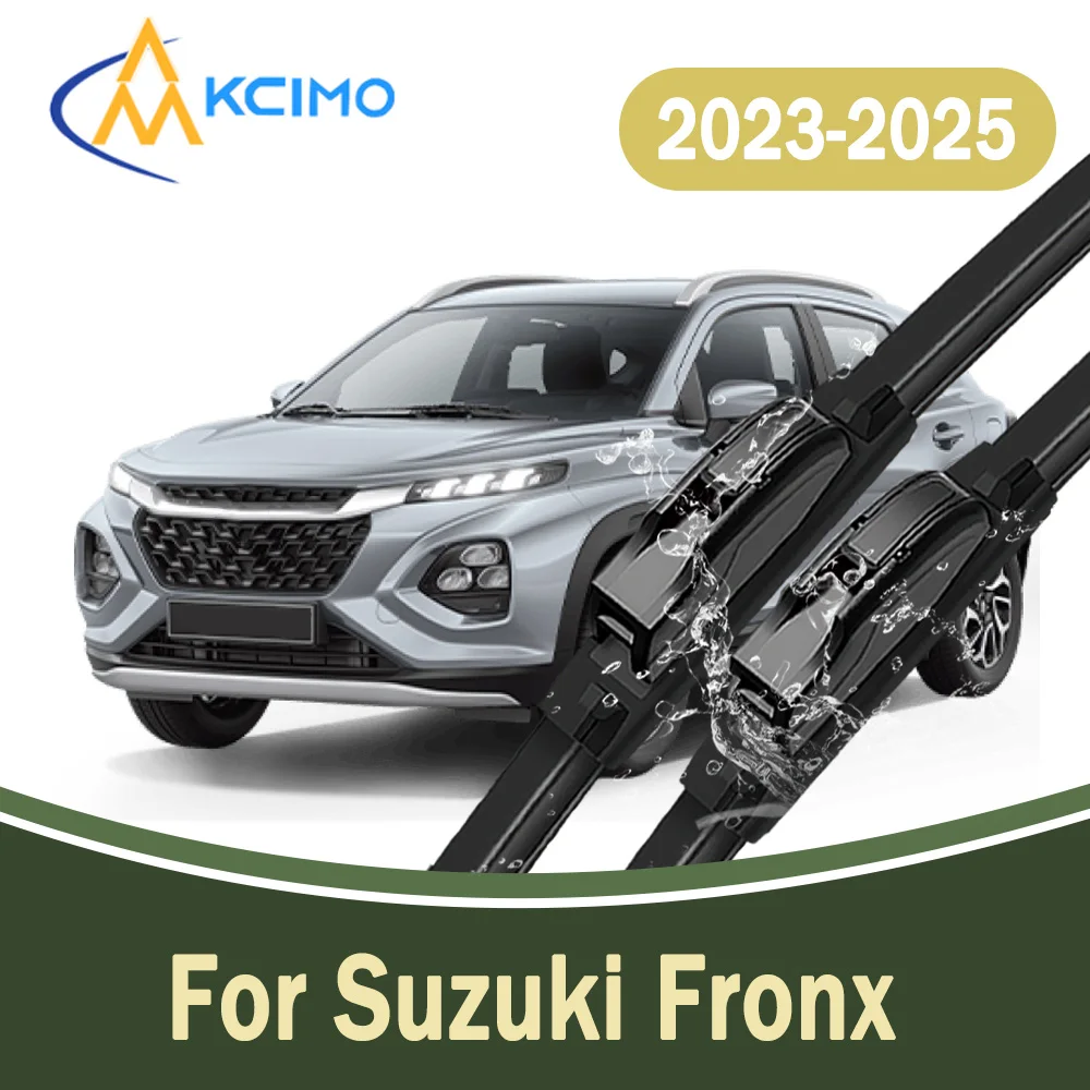

All-Weather Front Windscreen Wiper Blades For Suzuki Fronx WDB3S WEB3S 2023-2025 Silent Car Windshield Replacement Parts 2Pcs