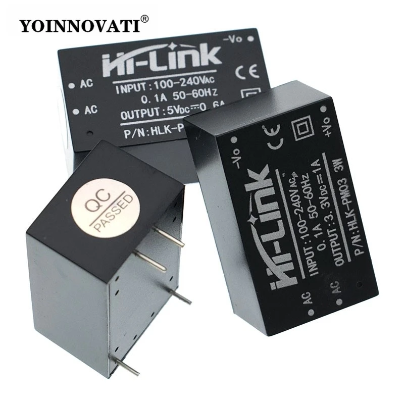 HLK-PM01 HLK-PM03 HLK-PM12 AC-DC 220V to 5V/3.3V/12V Mini Power Supply Module,intelligent Household Switch Power Supply Module