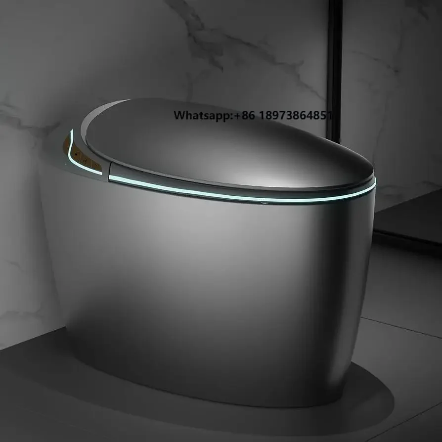 

Bathroom Luxury Sensor Electric Automatic Flush Wc Bidet Ceramic Floor One Piece Intelligent Smart Toilet Bowl