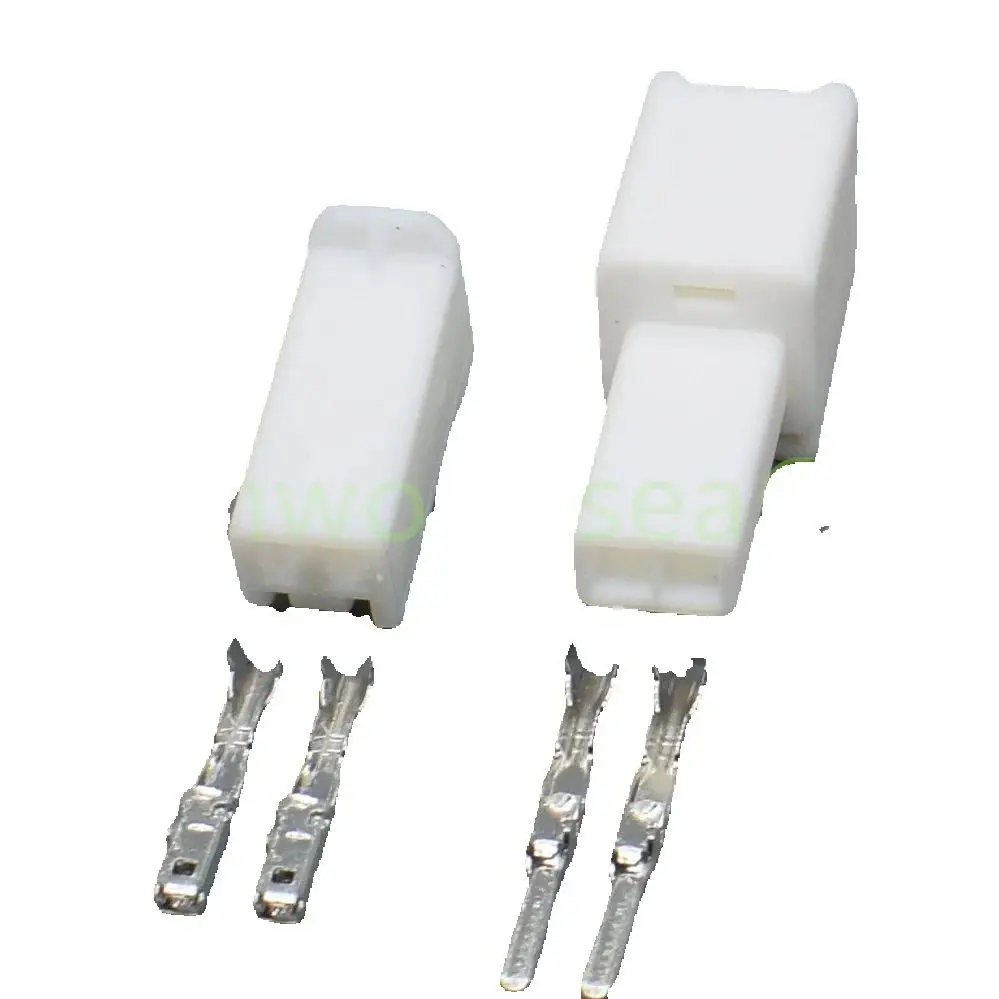 

Shhworldsea 2-контактный разъем для Honda, лампа для чтения, электрический разъем для задней двери, штекер «папа-мама», 7187-8845/7186-8845