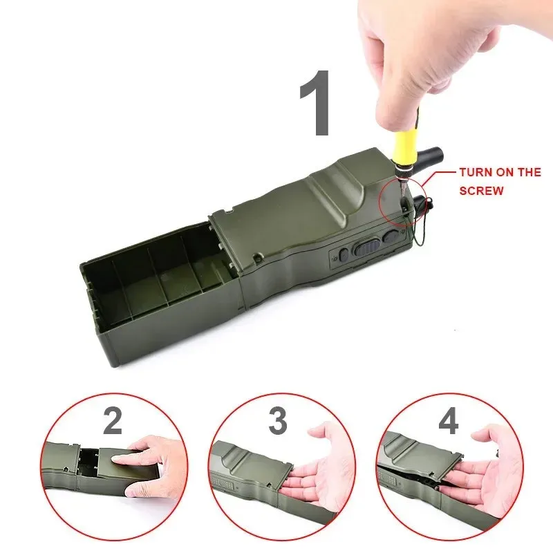 WADSN PRC-148/PRC-152 Tactical Simulation Model Radio Communication Interphone with Radio Bag PRC-148 PRC-152 Antenna Package