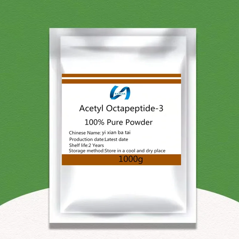 ผง Octapeptide-3อะซิติลสำหรับดูแลผิวต่อต้านริ้วรอยวัตถุดิบเครื่องสำอาง