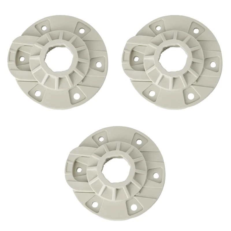 3Pcs W10528947 Washer Basket Hub Kit - Replacement Component for Washing Machine