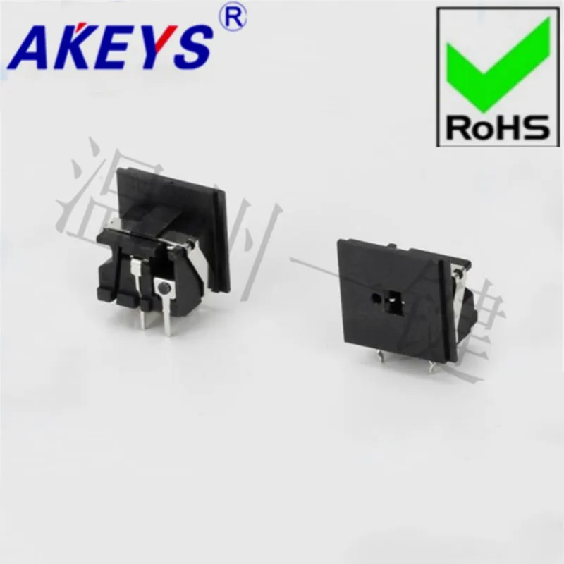 10 PCS DS-2-02 Square S Large Terminals Connector, Big One Core, Four Foot Socket, 1PIN Needle DIN Base