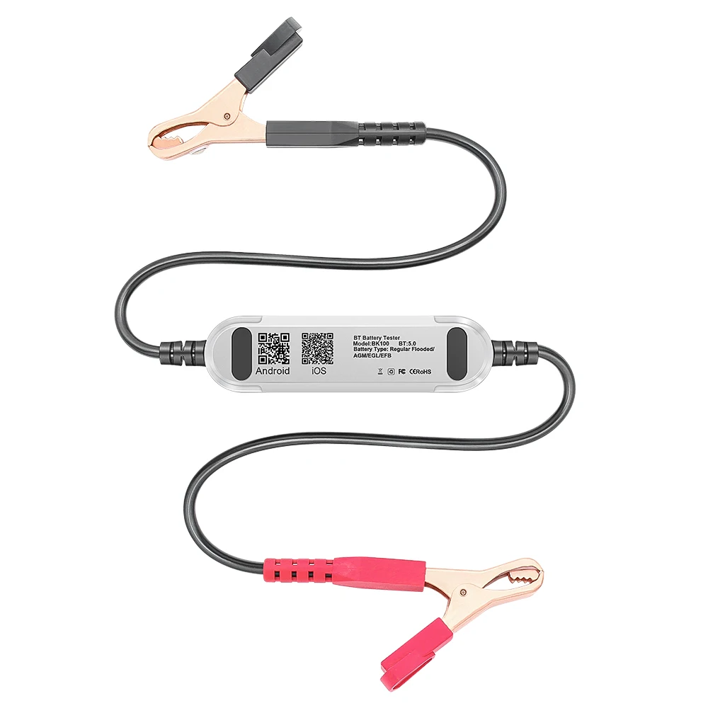 

KONNWEI Car Battery Tester Battery Clip KONNWEI BK100 6-12V Tester Analyzer Automotive Cricuit Voltage Tester