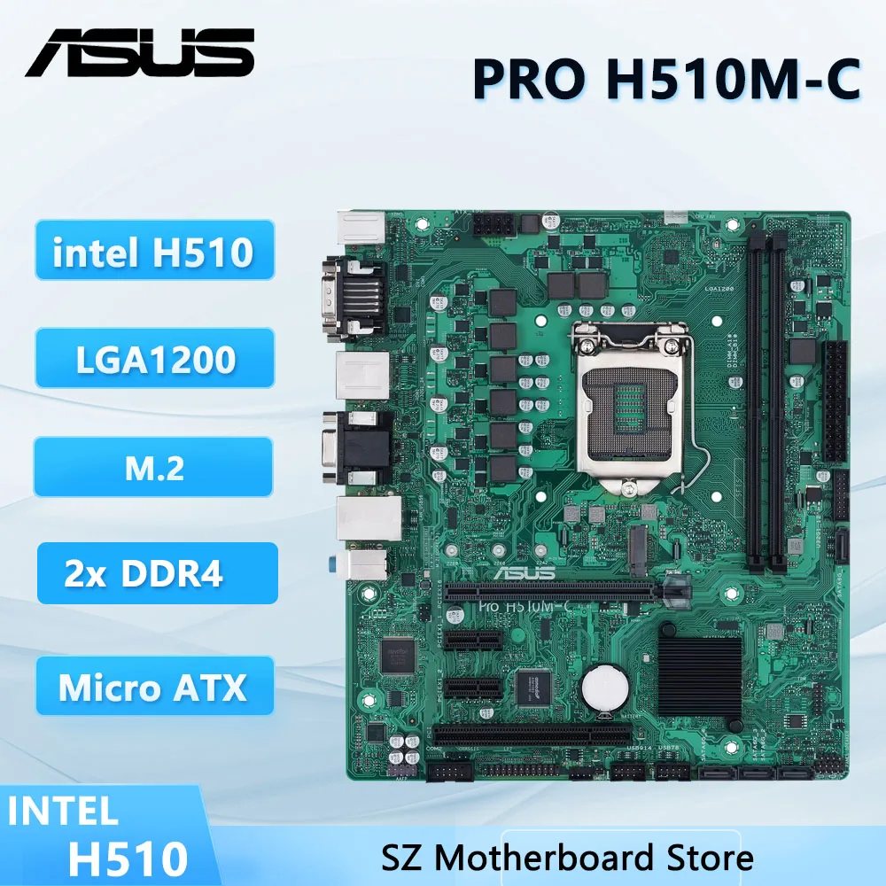 Intel Cpu Core I9 - ASUS PRO H510M-C moederbord Intel H510