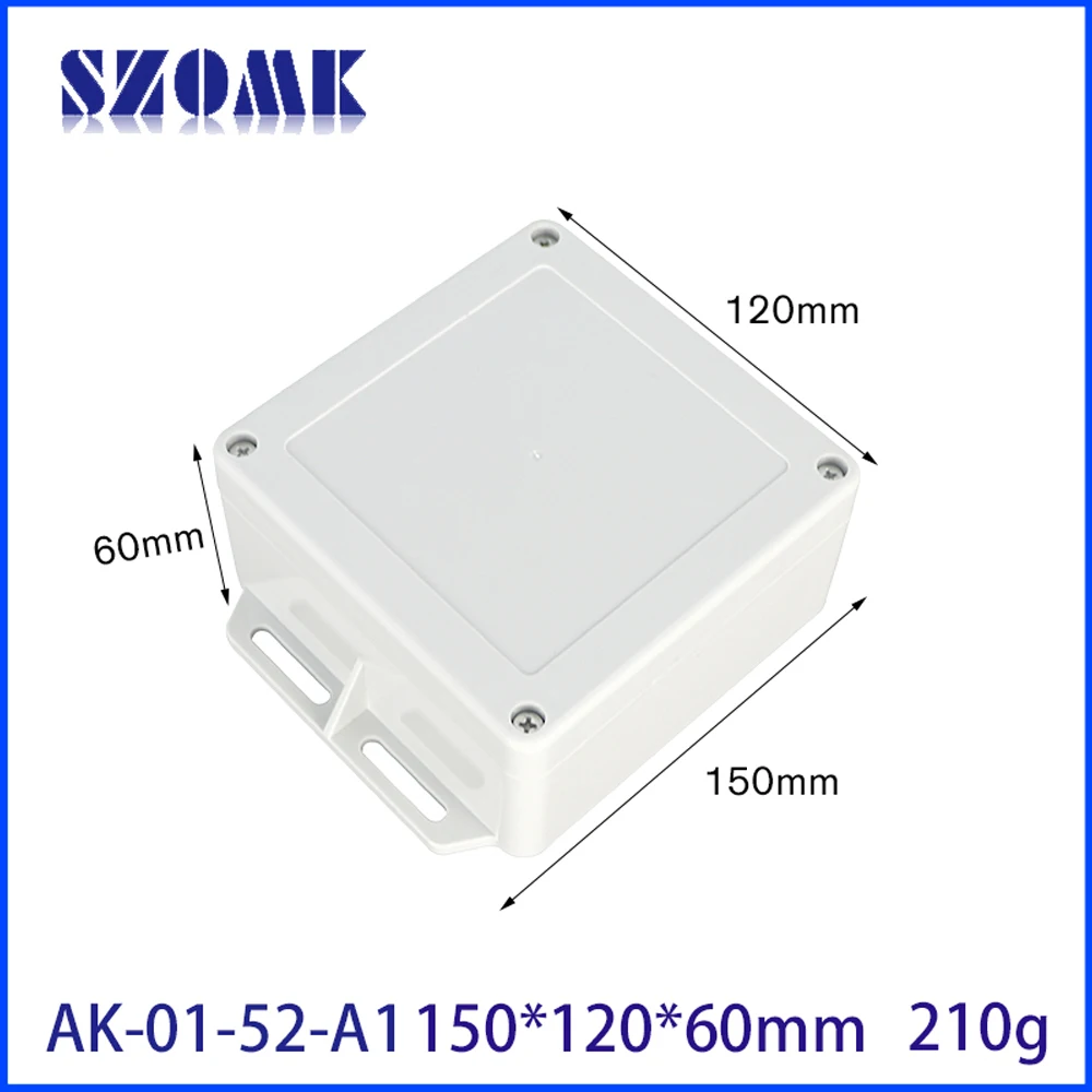 Szomk 150X120X60mm Box Outdoor Waterproof Case Plastic Box Electronic Project Case Instrument Waterproof Junction Box Housing