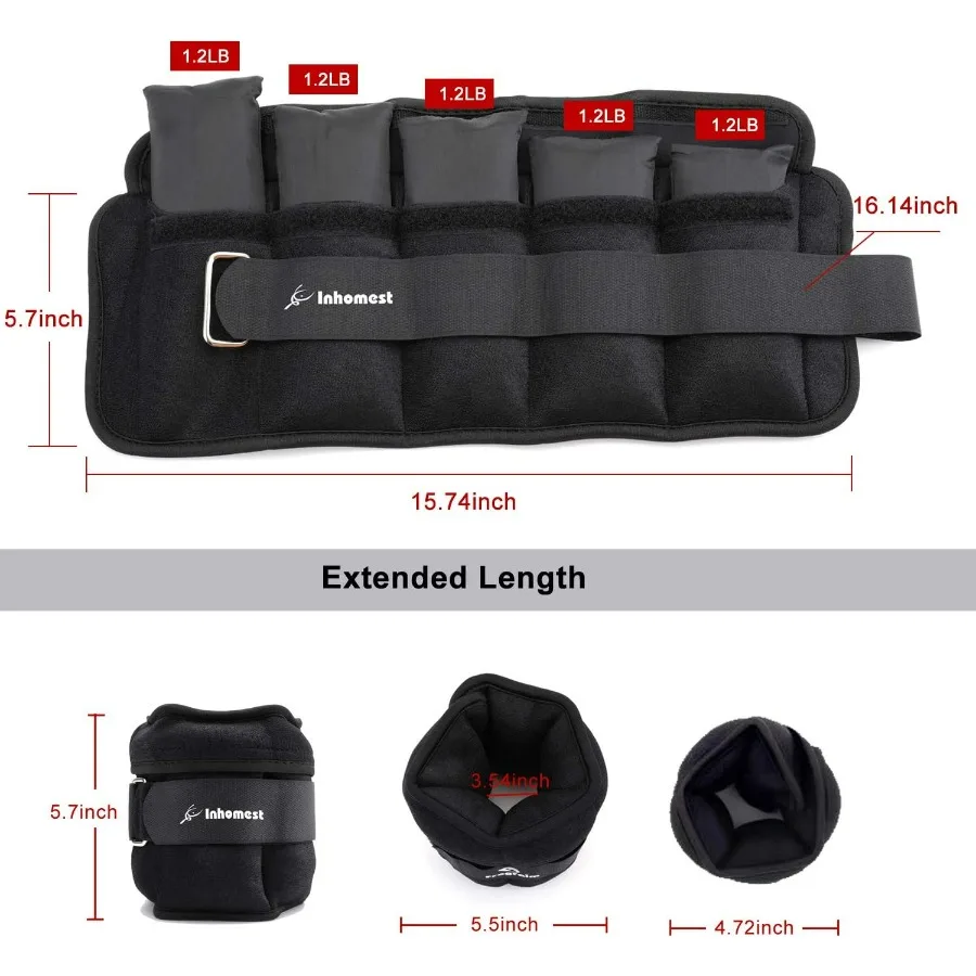 Adjustable Heavy Ankle Weights 2