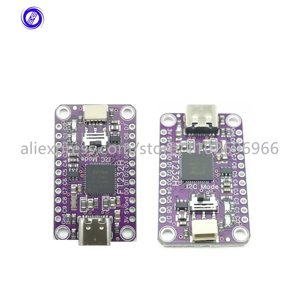 1pcs FT232H High Speed Multifunction USB to JTAG UART FIFO SPI I2C