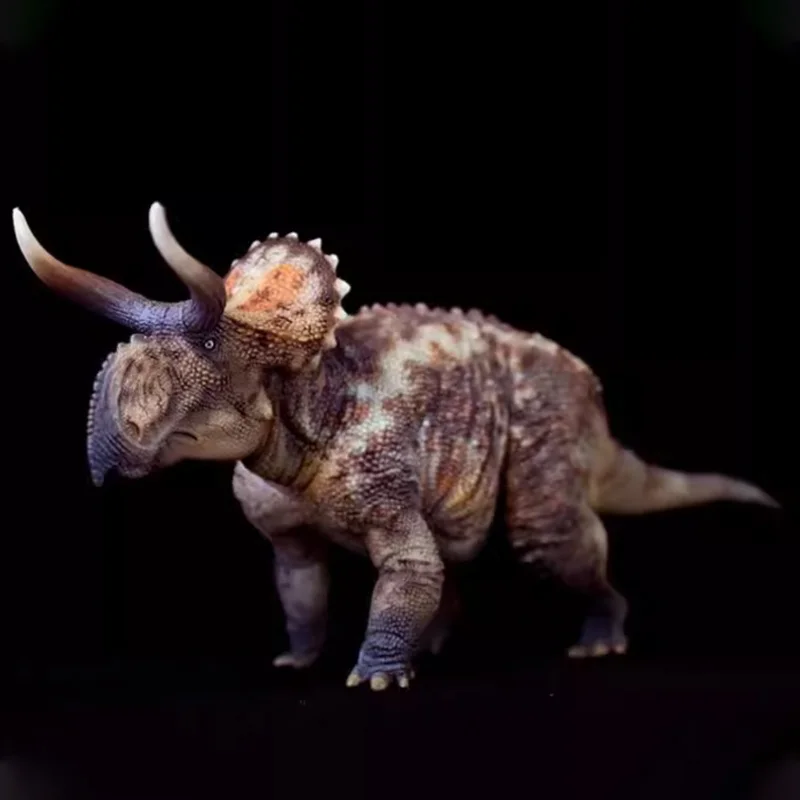 Prähistorisches Dinosauriermodell, Triceratops Horridus, Actionfigur, Sammlerornamente, die Weihnachtsgeschenke für Freunde überraschen