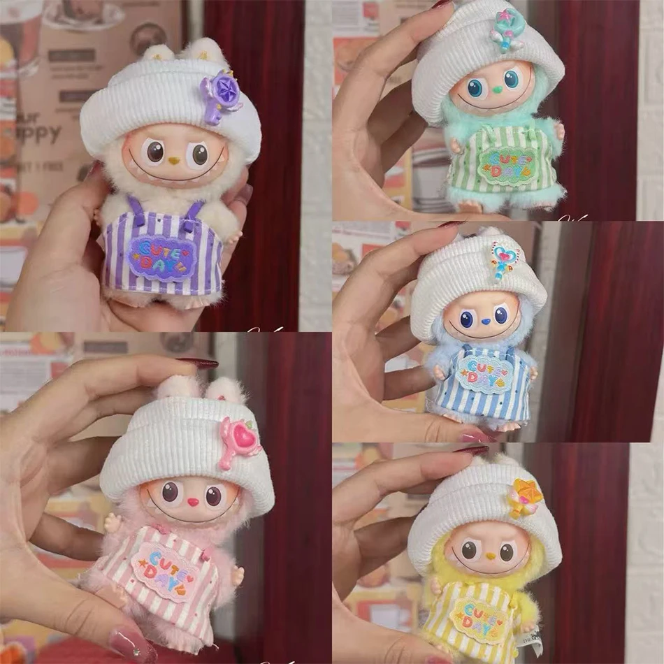 

Mini 10CM Labubu Clothes Magical Kitchen Maid Set For Labubu V4 Pin For Love Series Doll Labubu Accessories Fashion Gifts