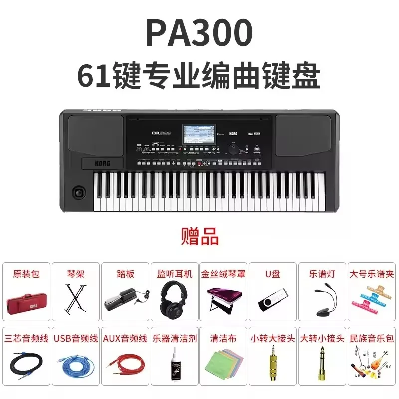 NEWKORG PA 300 PA300 Key keyboard PA 300 Professional Arranger Piano