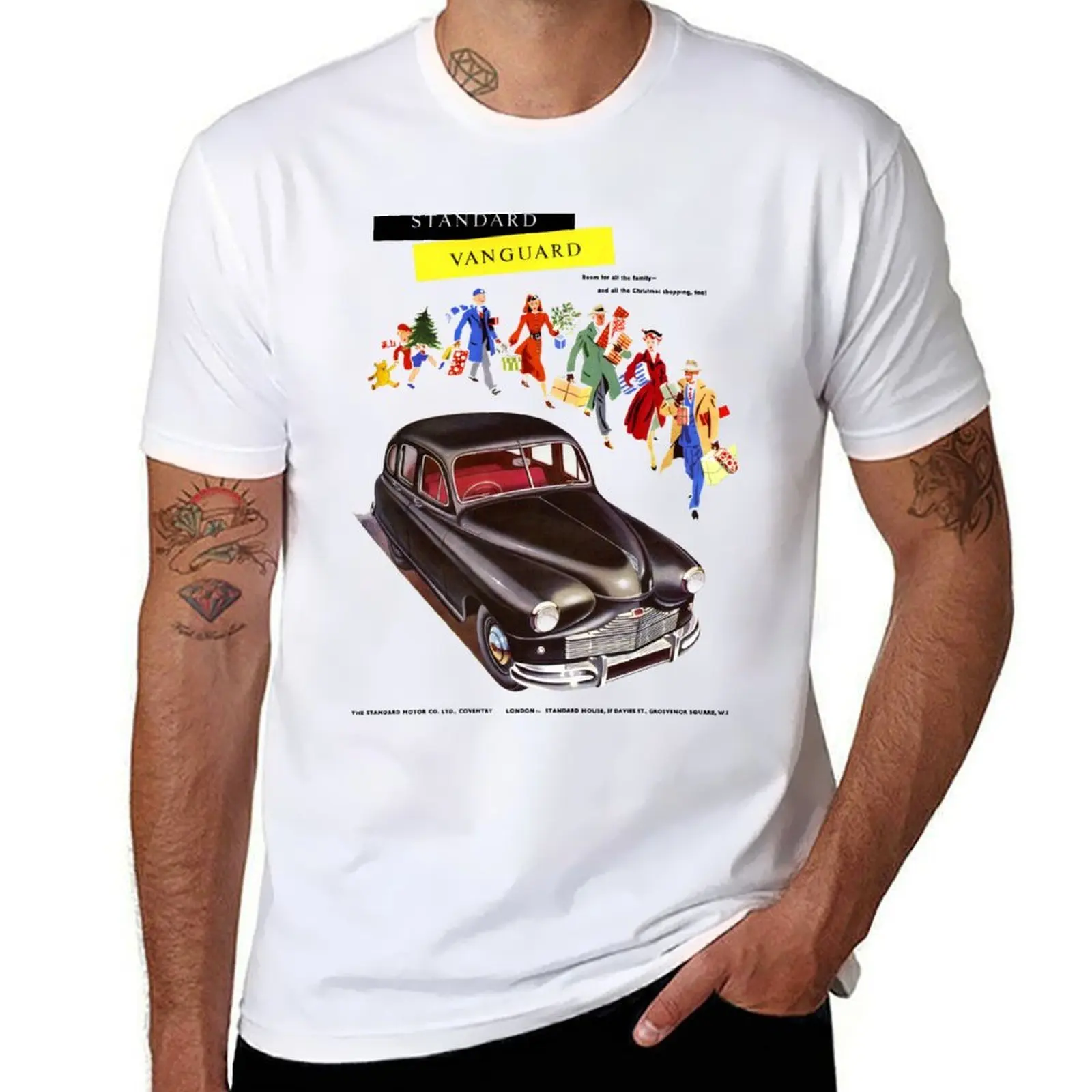 

STANDARD VANGUARD T-Shirt man t shirt designer g man t shirts for men T-Shirt