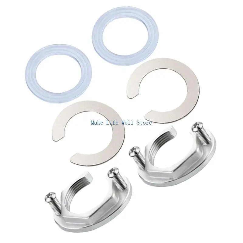 Hot and Cold Water Faucet Fixing Plastic Faucet Lock Nut Easy to Install