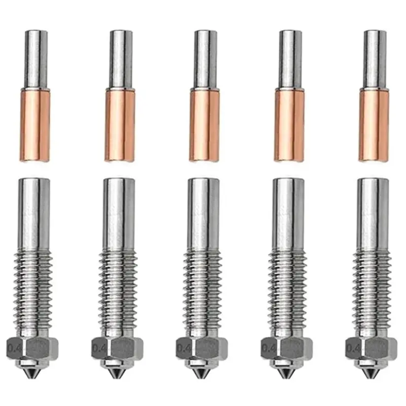 AT82-Nozzle Replacement Parts- For QIDI Plus 4 Quick Removal Hardened Steel 0.8Mm 3D Printer Accessories