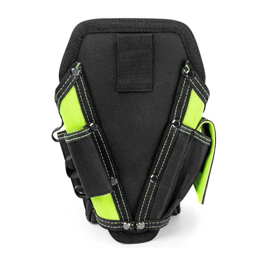 JAKAH Robuste Elektriker-Werkzeugtasche mit großem Fach, Werkzeuggürteltasche, Bohrerholster, Elektriker-Tasche HL060 – Detail 6