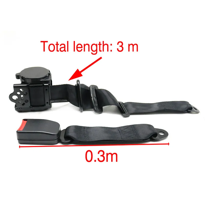 New Shoulder 3 Point Seat Belt Retractable 629441 For Jeep CJ YJ Wrangler 1982-1995 Safety Belt Car Replacement Accessories