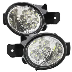2x LED Fog Lights Lamp Assembly For Nissan Qashqai J10 X-Trail T30 T31 Altima Sentra Maxima Rogue For Infiniti QX60 M35 M45 G37