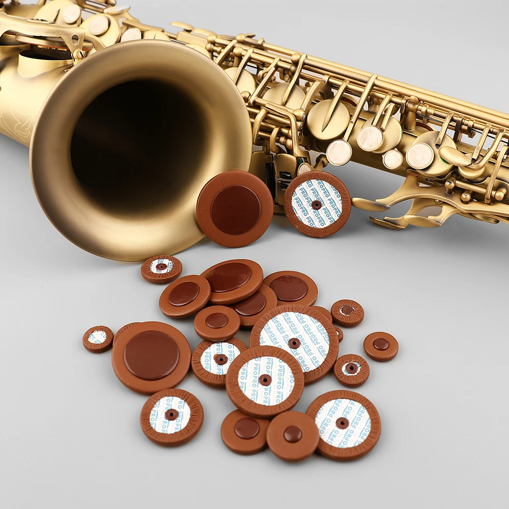 PRO Bb Tenor Eb Alto Bb Soprano Saxophone Sound Hole Leather Cushion Packing 62 275 475 875 SELMER 803 802 54 Italy
