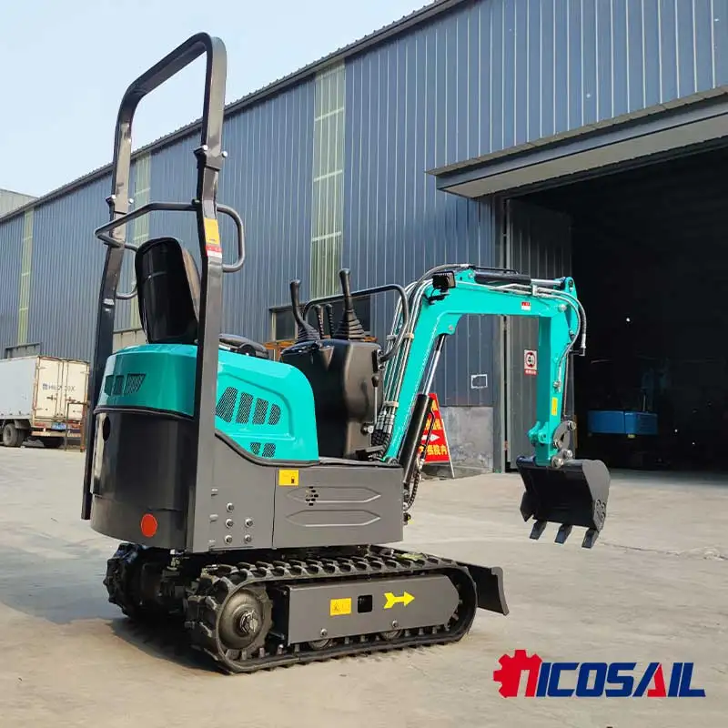 حفارة زاحفة صغيرة صينية عالية الجودة - متوافقة مع يورو لزراعة شجرة البستان وأعمال البناء