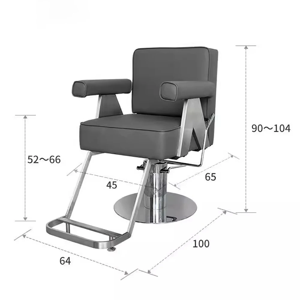 Simple Modern Barber Chair Portable Elastic Comfortable Ergonomic Salon Chair Beauty Stylist Cadeira De Barbeiro Salon Furniture