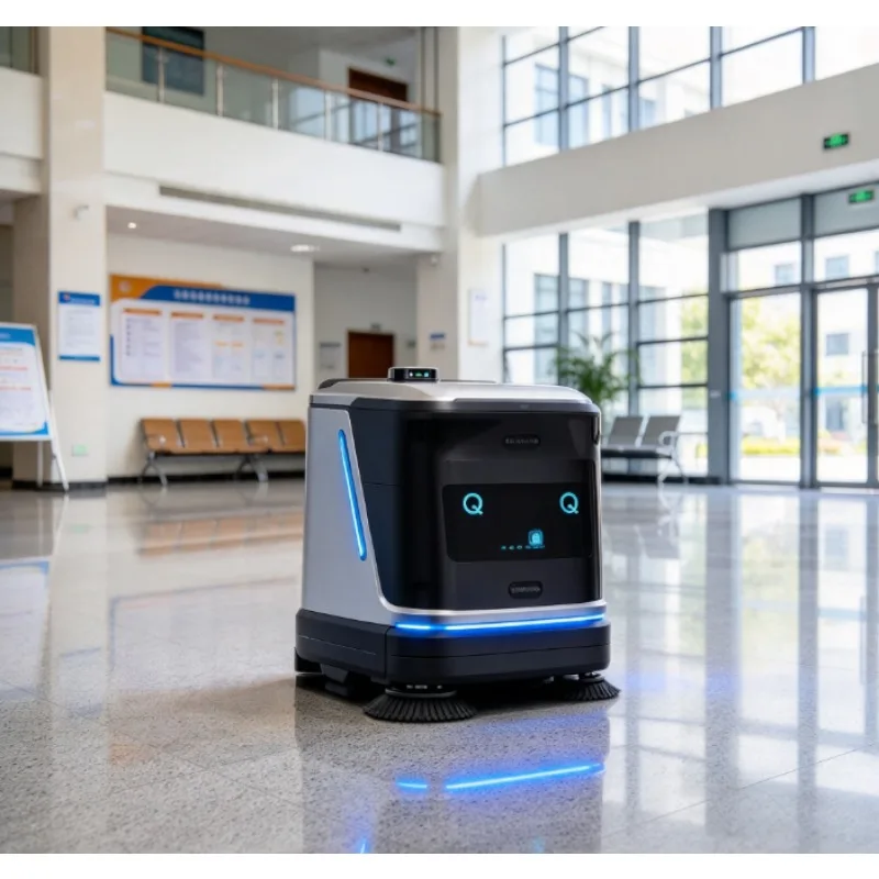 Fully automatic cleaning robot - unmanned washing, sweeping, mopping and disinfection all-in-one machine in stock