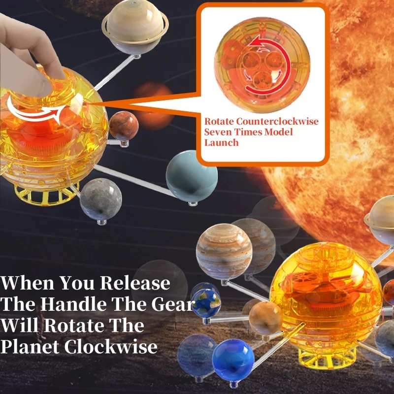 STEM Solar System Model Kit for Kids 4