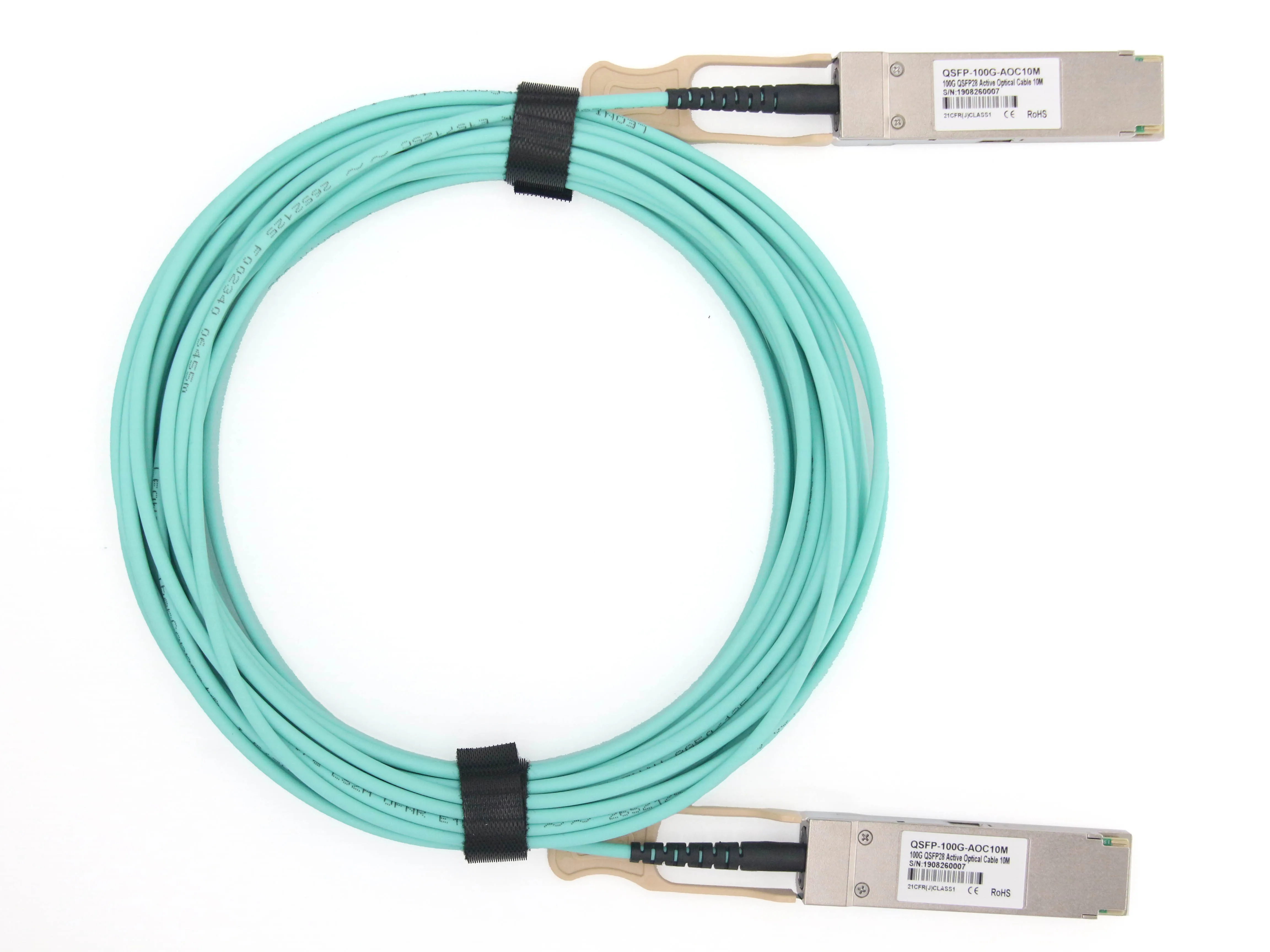 3m (10 ft) Compatible with 3m Qsfp-100G-Aoc3M 100g Qsfp28 Active Optical Cable