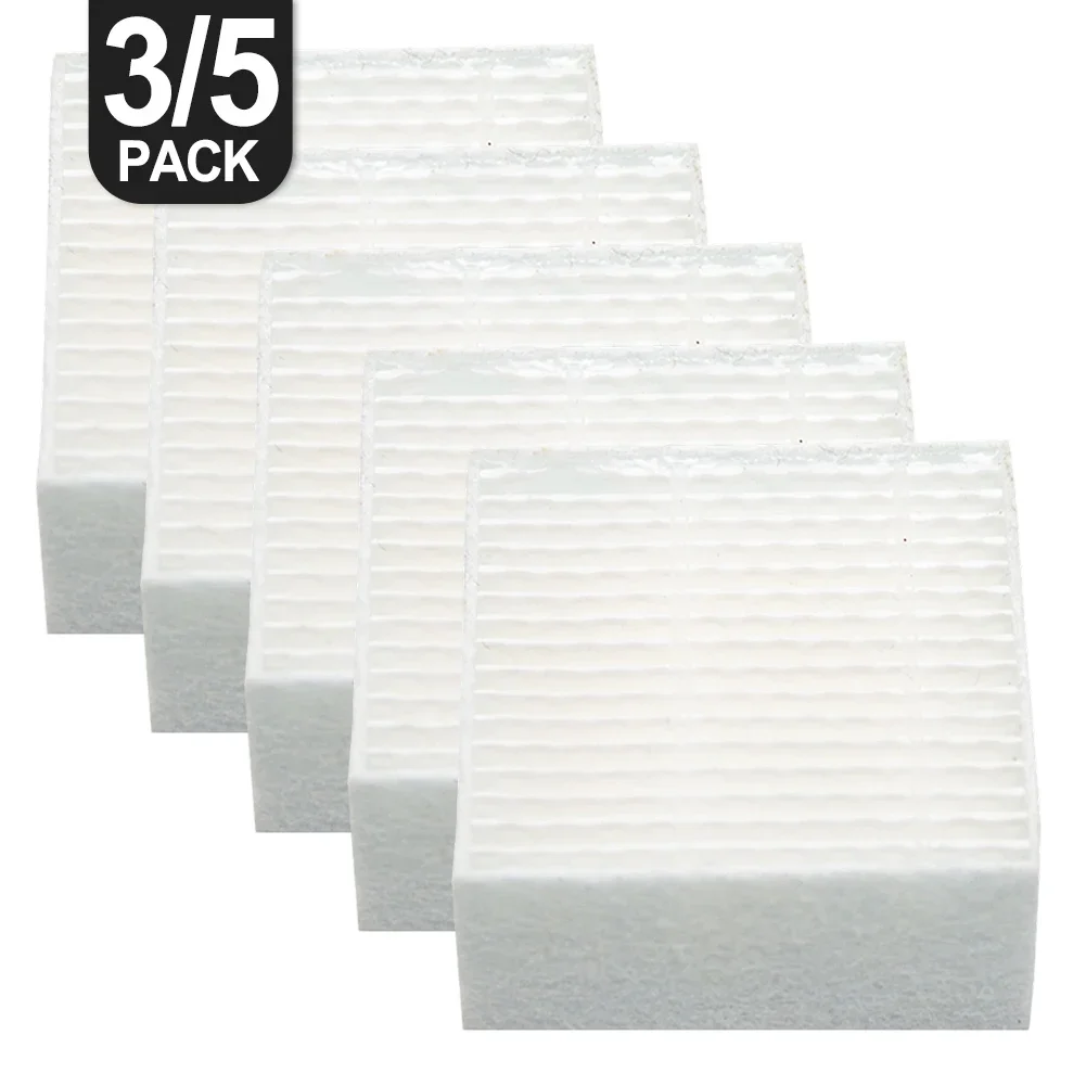 

3/5 Piece Foam Filter Kits for Mamibot and For Neatsvor Vacuums Effective Indoor Air Filtration Solution Washable and Reusable