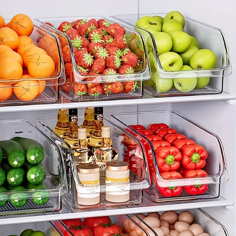 Refrigerator Organizer Bins Soda Cans Dispenser Beverage Bottle Holder Fridge Organizer Pantry Organizer kitchen Storage Rack