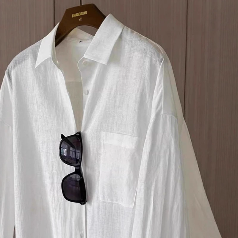 Versatile Shirt Thin Jacket for Women's Summer Casual Wear