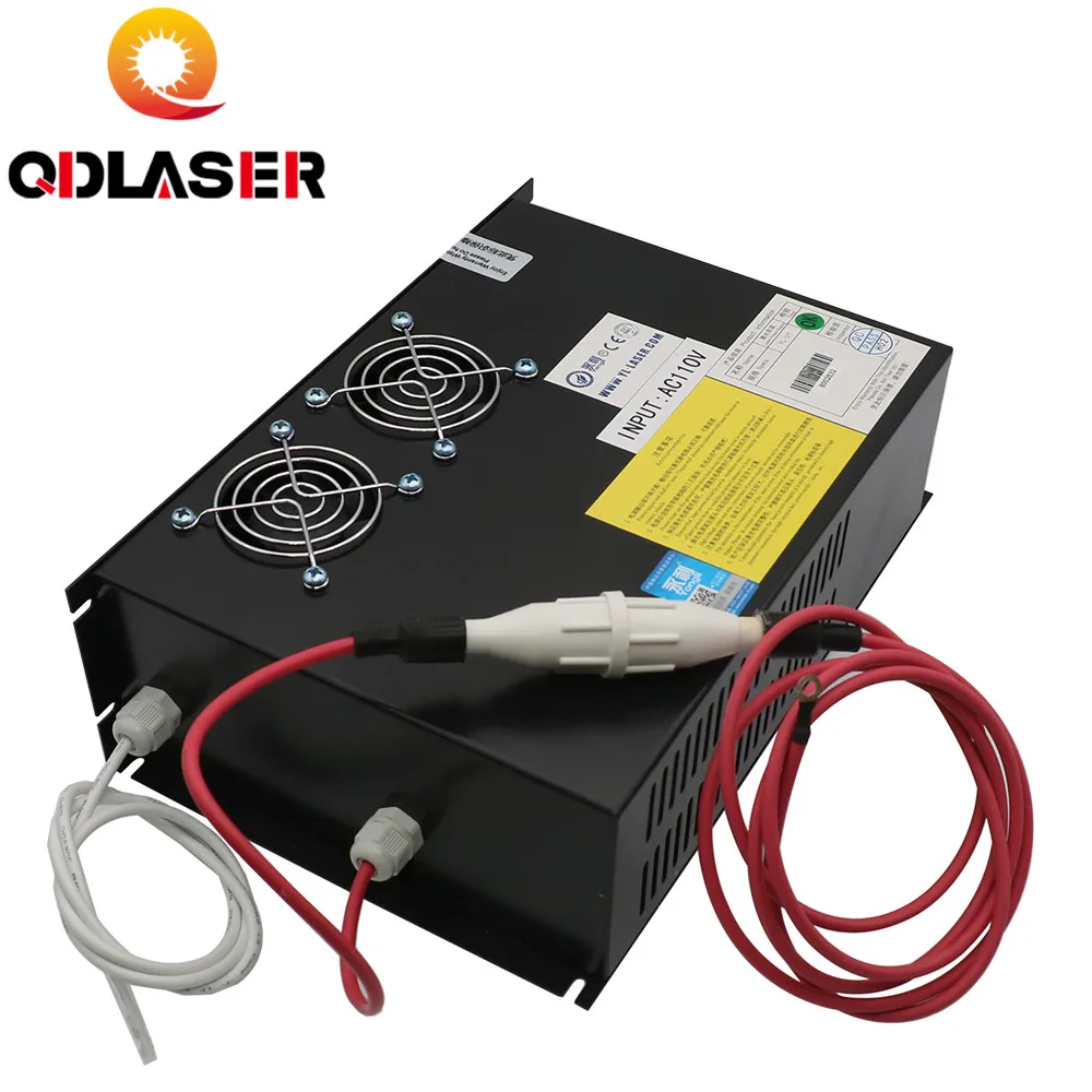 

QDLASER 80-100W CO2 Laser Power Supply for YL Laser Tube CR-U100 U Series CO2 Laser Engraving Cutting Machine