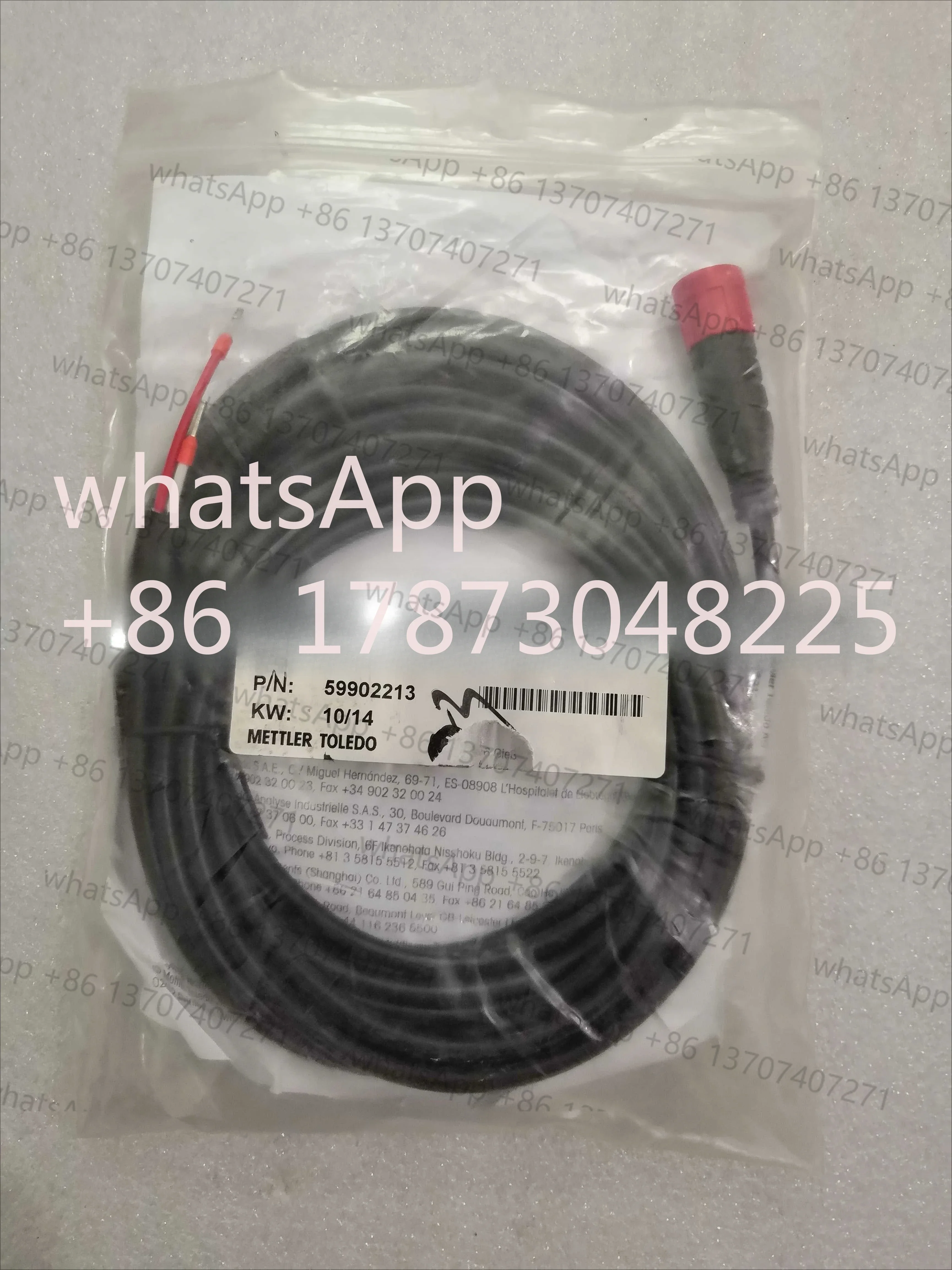 

59902213 Brand New Original Authentic METTLER TOLEDO AK9 Smart Ism Sensor Connection Cable 5M