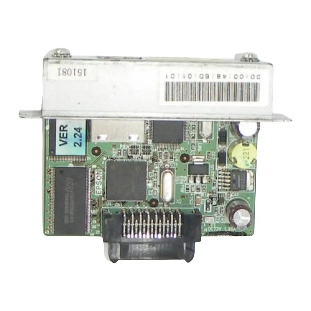 UB-E02 M155B Ethernet Interface Board RJ-45 Fits For EPSON M129H TM-T90 88III TM-L90 TM-J2000/J2100 T88IV TM-T88 TM-T88II