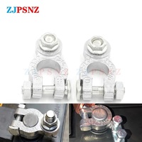 12V 24V Auto Car Battery Terminal Top Quick Post Wire Cable Clamp Terminal Positive Negative Electric Connector Car Accessorie
